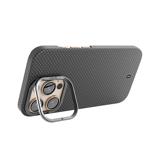 WiWU ARAMID ARMOR Kevlar Magnetic Phone Case For IP16 Pro/IP16 Pro - DCC-208