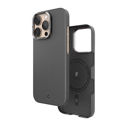 WiWU ARAMID ARMOR Kevlar Magnetic Phone Case For IP16 Pro/IP16 Pro - DCC-208