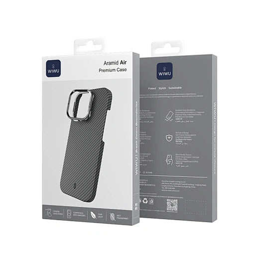 WiWU ARAMID Air Ultra Lightweight Kevlar Magnetic Phone Case - DCC-206