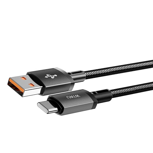 WiWU 1M Aluminum alloy Nylon braided TITAN LINK Series Charging Cable C-054