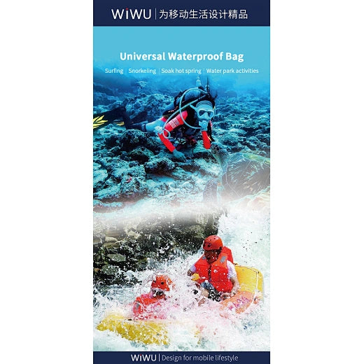WiWU Kitty Waterproof Bag TPU Storage Bag for Swimming