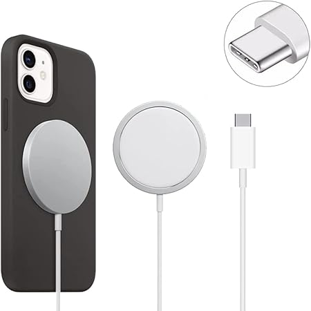 WIWU WI-W009 MAGNETIC WIRELESS CHARGER - WHITE