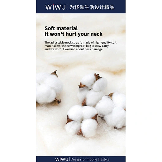 WiWU Kitty Waterproof Bag TPU Storage Bag for Swimming