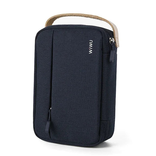WIWU Cozy Organise Bag Electronic Storage Bag with Double Layers - Black