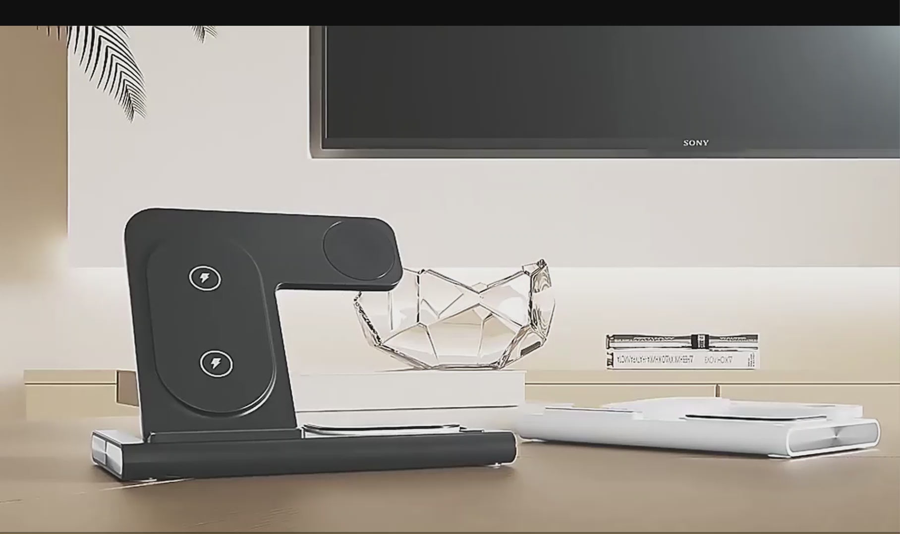 4-in-1 Wireless Charger with LED Night Light