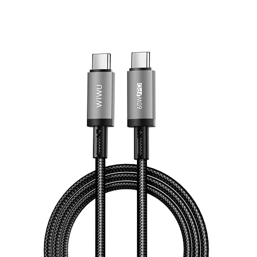 WiWU 1.2m 60W USB C to USB C TITAN LINK Series Fast Charging Cable