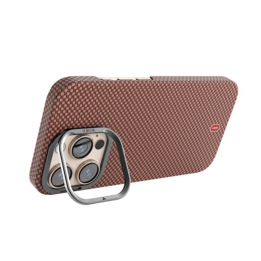 جراب هاتف WiWU ARAMID ARMOR Kevlar المغناطيسي لهاتف IP16 Pro/IP16 Pro - DCC-208