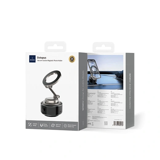 حامل هاتف مغناطيسي WiWU Octopus Vacuum Vacuum Vacuum Holder Wi-CH056