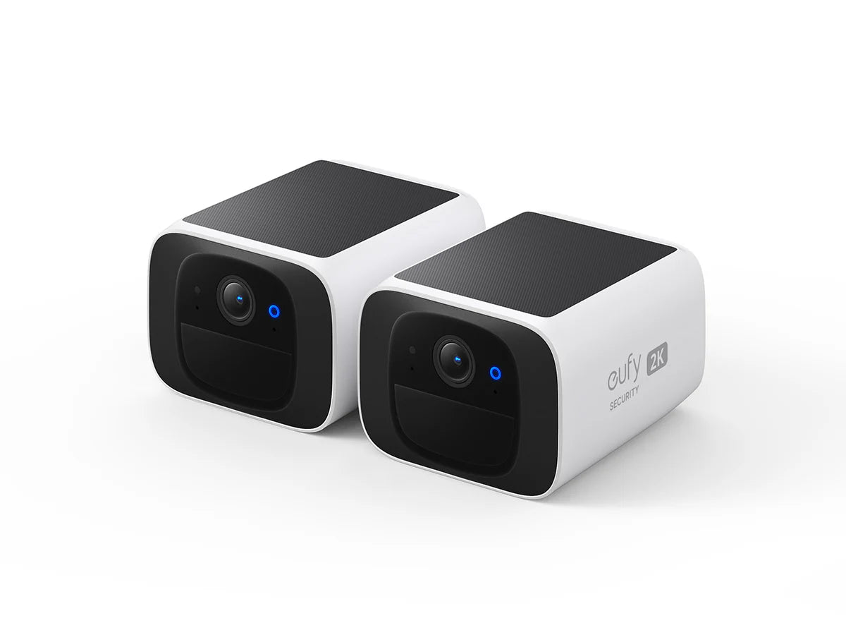 T8134321 eufy S220 كاميرا سولوكام شمسية بيضاء