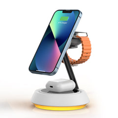 Wiwu -15W 3 in 1 Wireless Charger Wi-W002