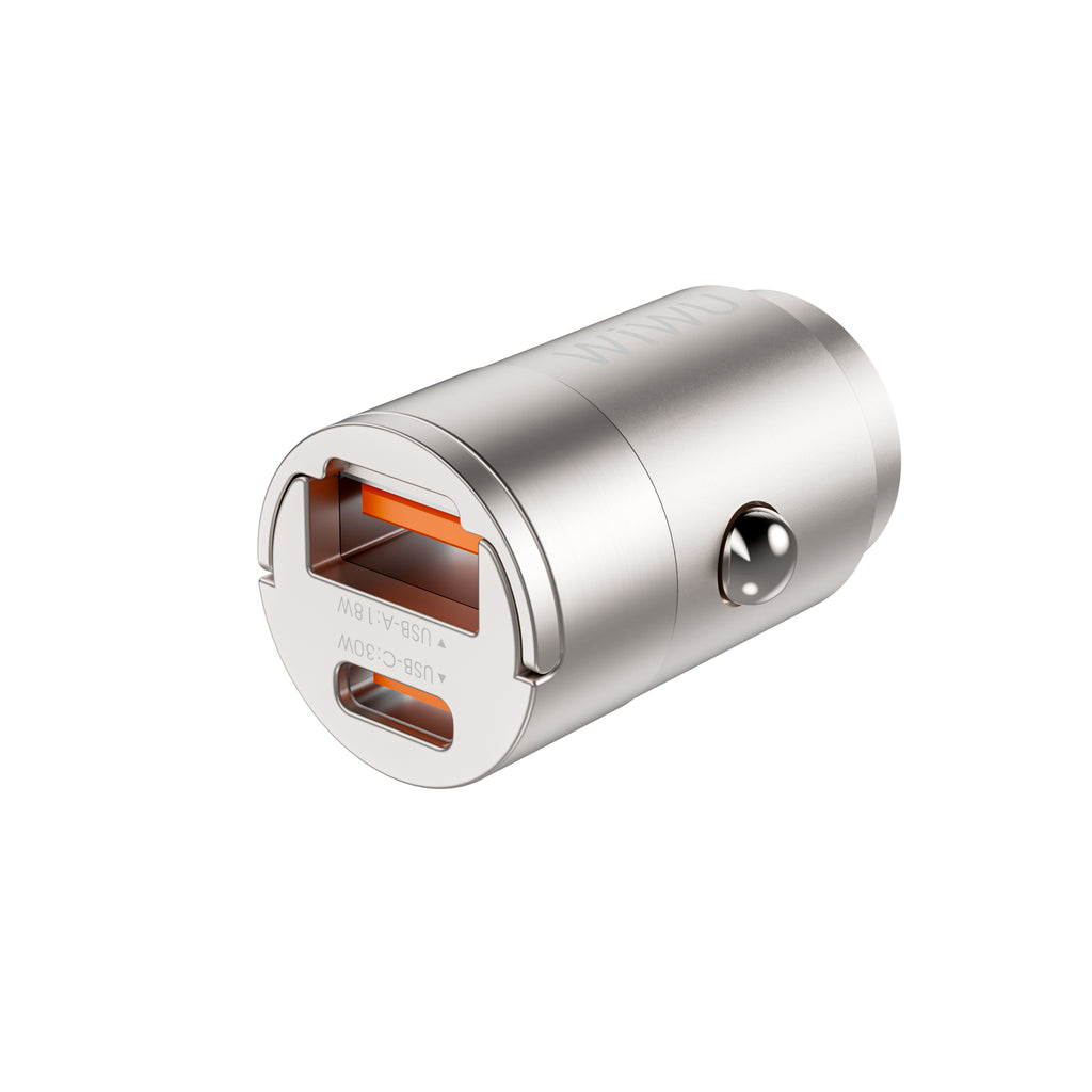 Wiwu - Nano Series 30W Fast Car Charger Wi-QC029 - Astro Store