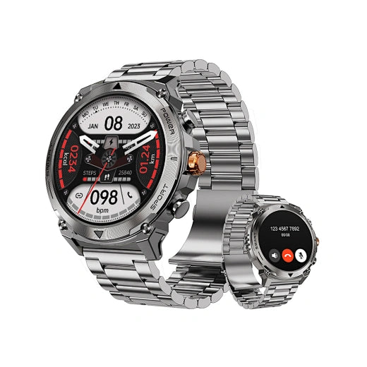 WiWU Waterproof IPX68 Smart Watch for Phone Zinc Alloy Health sports Smart watch - SW03