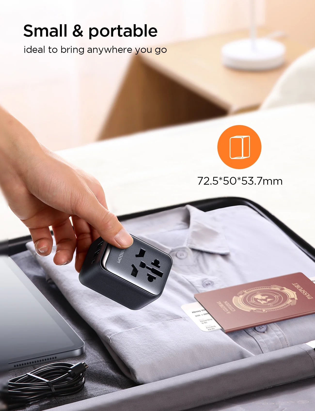 JOYROOM JR-TCW01 Universal Travel Adapter - Astro Store