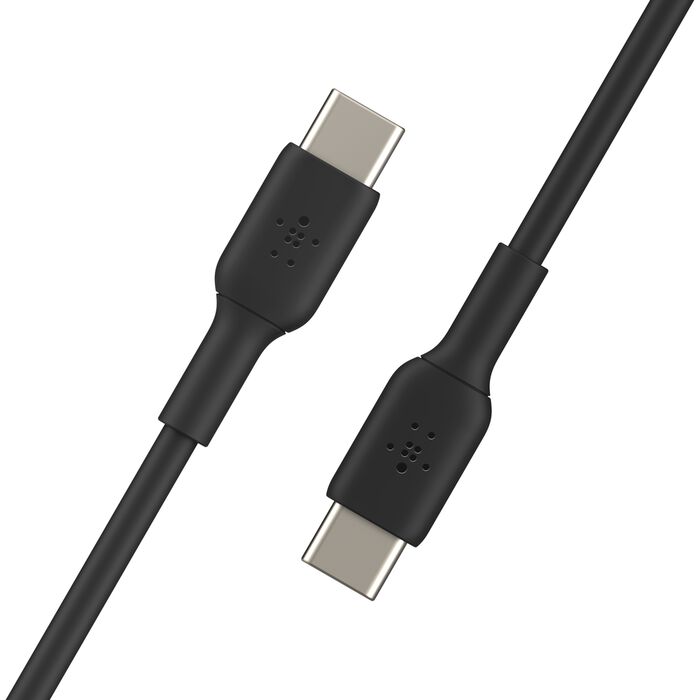 كابل Belkin CAB003bt1MBK BoostCharge USB-C إلى USB-C، بطول 1 متر، أسود