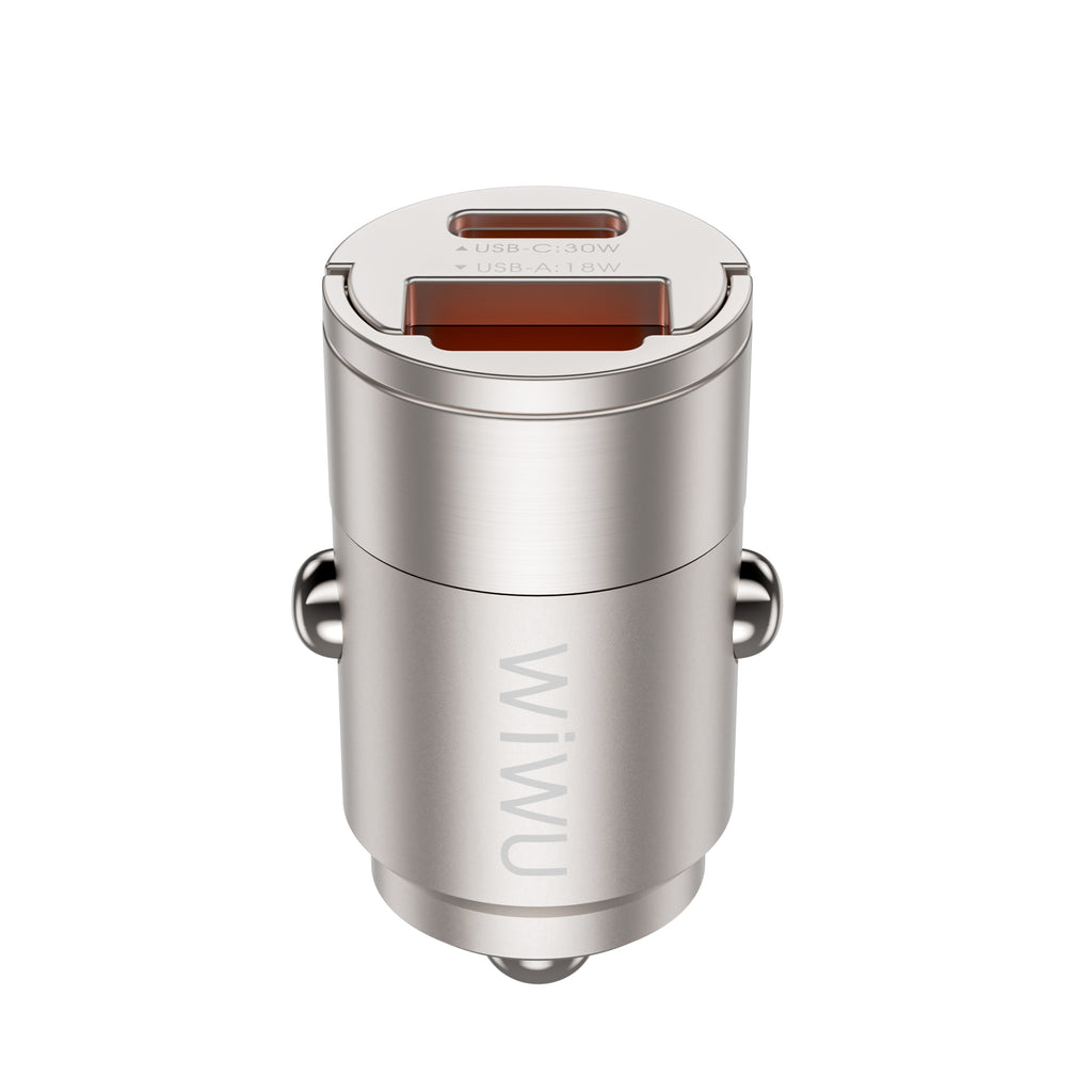 Wiwu - Nano Series 30W Fast Car Charger Wi-QC029 - Astro Store