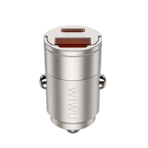 Wiwu - Nano Series 30W Fast Car Charger Wi-QC028