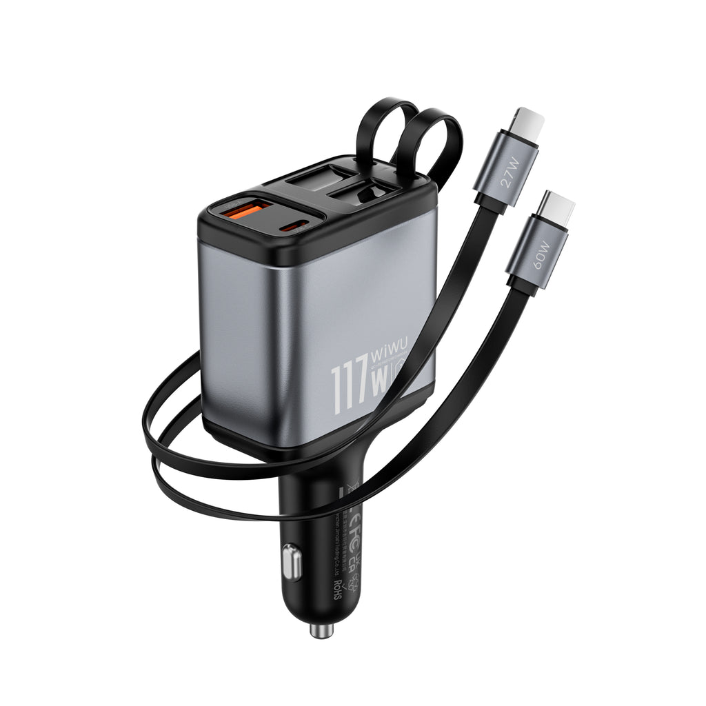 Wiwu - Car Fast Charger QC027 - Astro Store