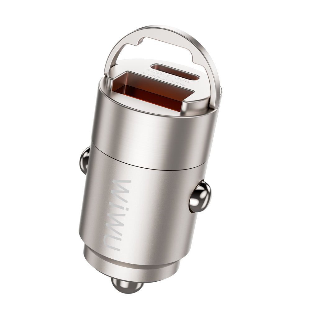 Wiwu - Nano Series 30W Fast Car Charger Wi-QC029 - Astro Store