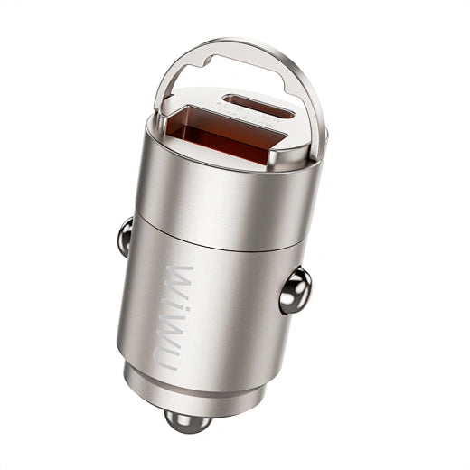 Wiwu - Nano Series 30W Fast Car Charger Wi-QC028