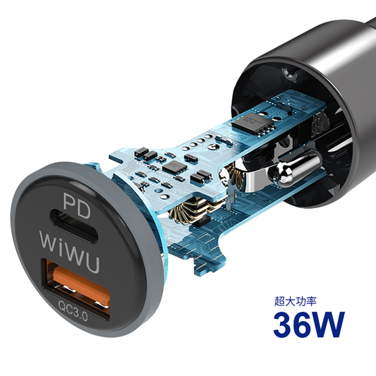 Wiwu - Car charger PC100