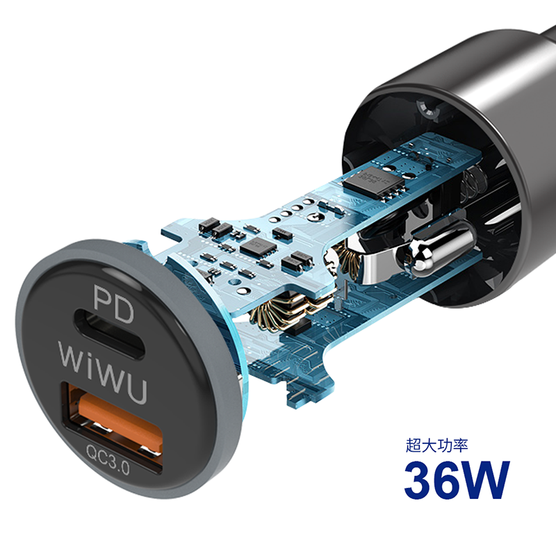 Wiwu - Car charger PC100