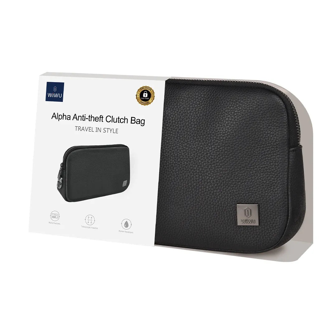 Wiwu - Alpha Anti-theft Clutch Bag - Astro Store