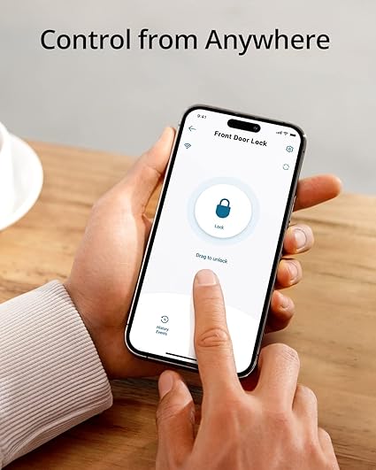 قفل ذكي T8502111 eufy C234 أسود