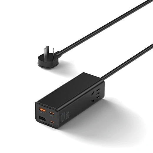 WiWU 100W GaN Charging Station for Laptop 5 in 1 Power Strap