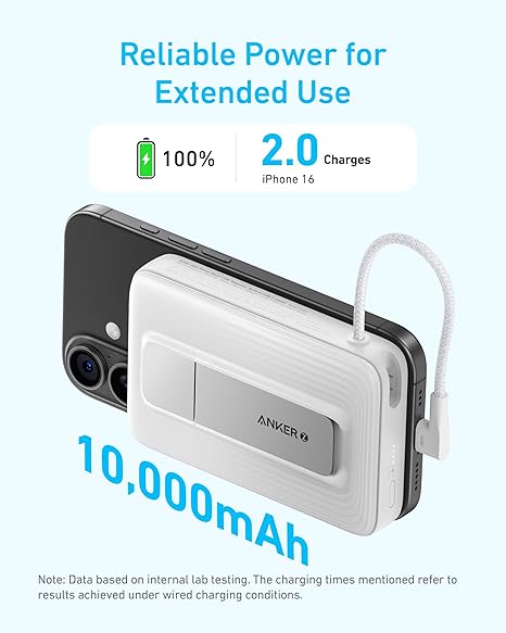 ANKER Zolo Magnetic Power Bank, 10,000mAh - Astro Store