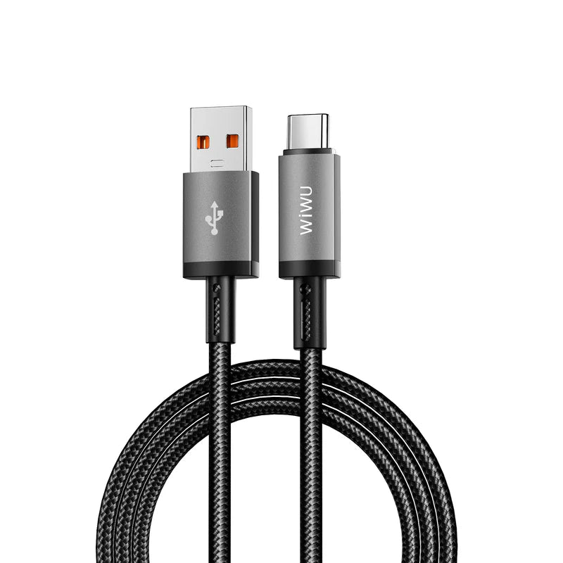 WIWU Wi-C054 Titanlink 3A Cable A-C 1M – Nylon & Alloy
