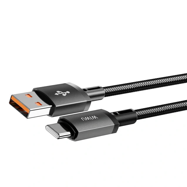 WIWU Wi-C054 Titanlink 3A كابل تيار متردد 1 متر – نايلون وسبائك