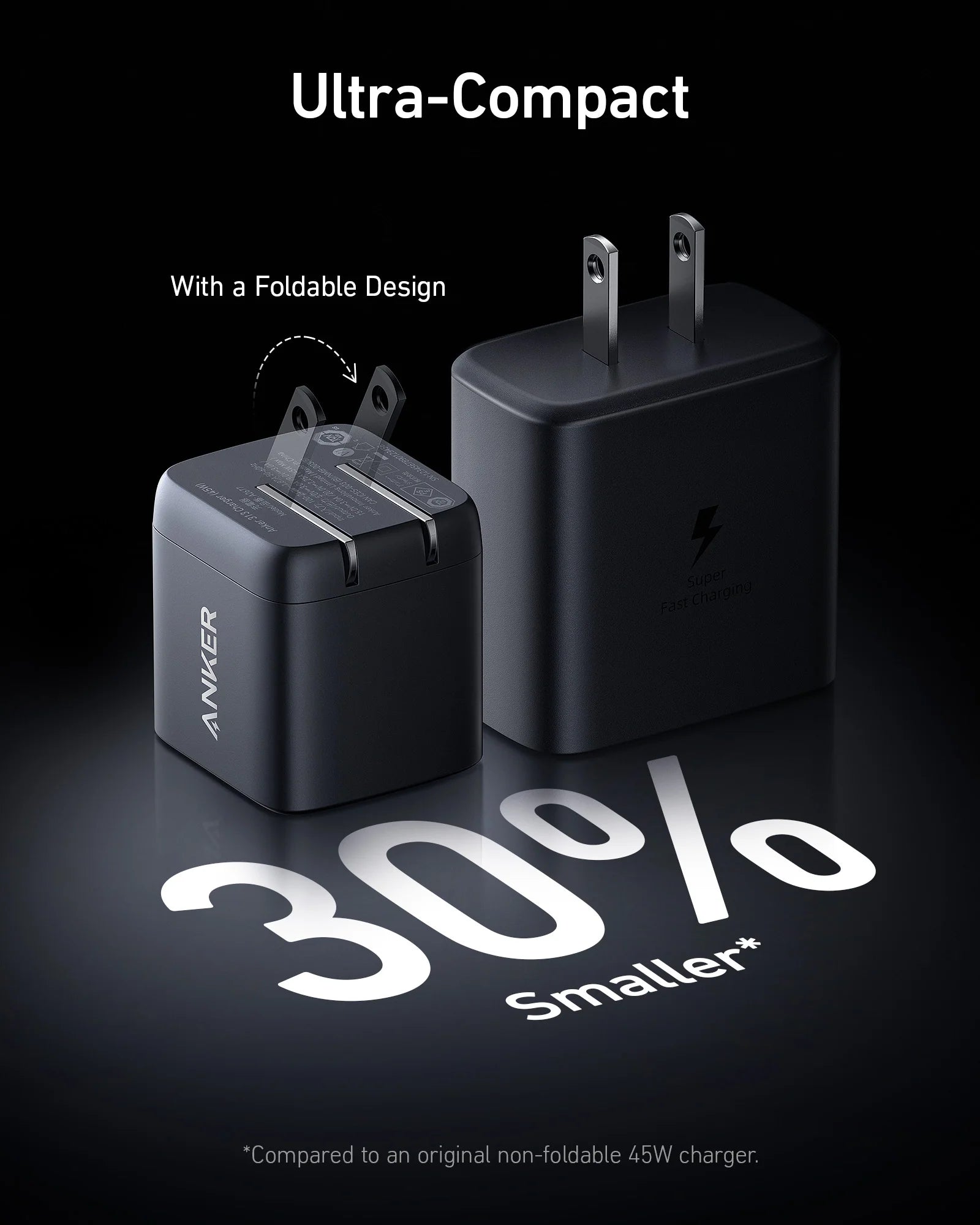 A2643G11 Anker 313 Charger (45W)Black