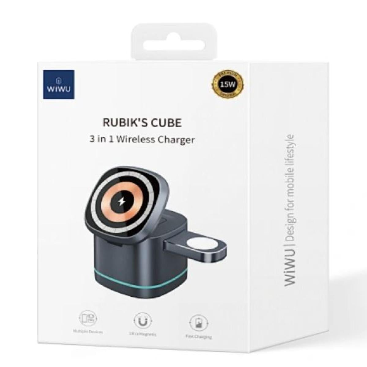 Wiwu - 3 in 1 wireless charger Wi-W024 - Astro Store