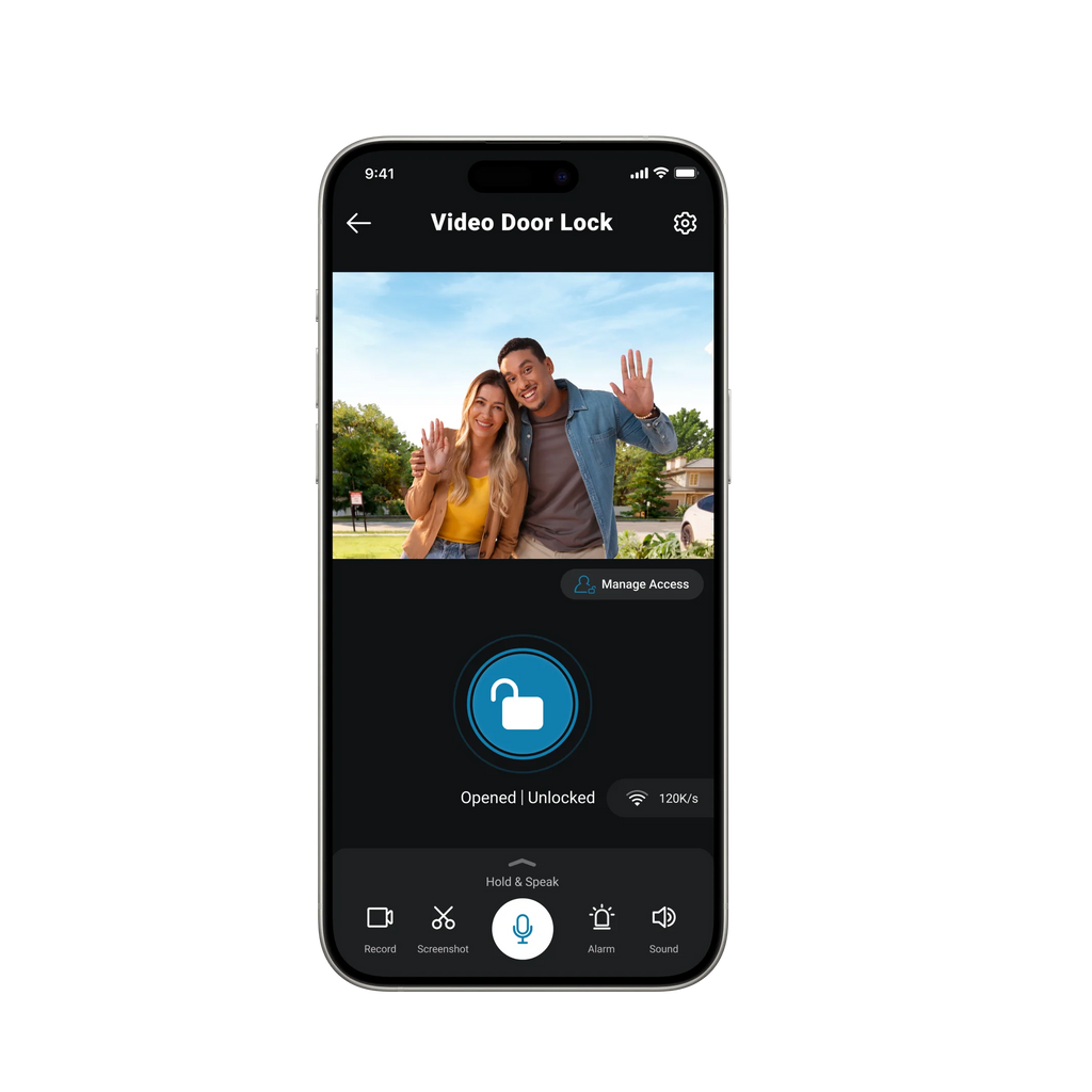 T85311Y1 Eufy Security E330 Video Lock Gray