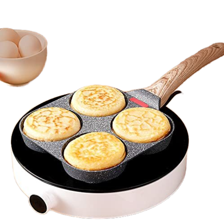 4-Cup Frying Pan – Nonstick Breakfast & Pancake Skillet - Astro Store