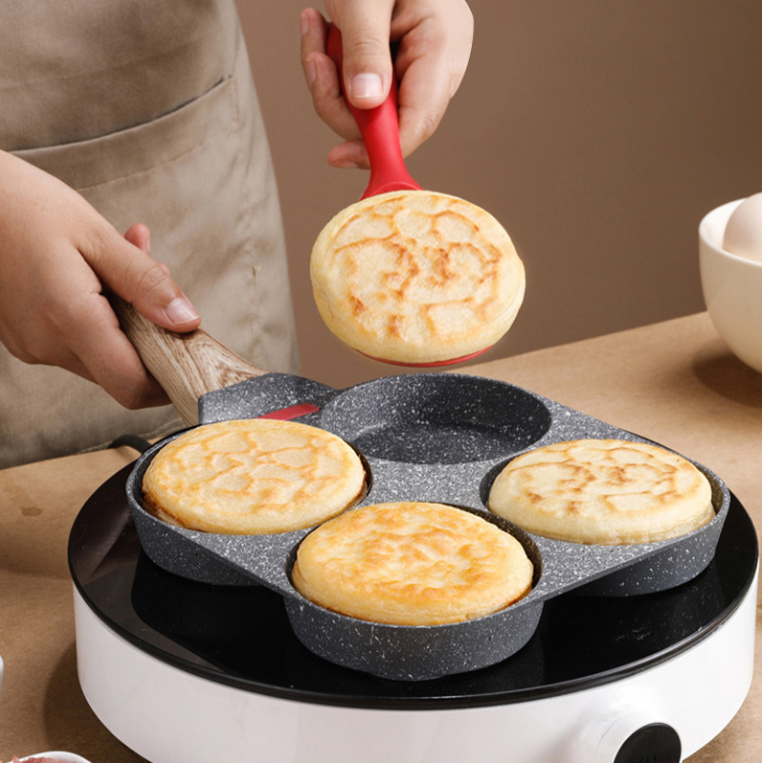 4-Cup Frying Pan – Nonstick Breakfast & Pancake Skillet - Astro Store
