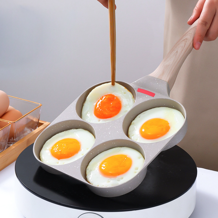 4-Cup Frying Pan – Nonstick Breakfast & Pancake Skillet - Astro Store