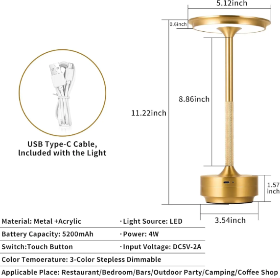 Portable LED table lamp - Astro Store