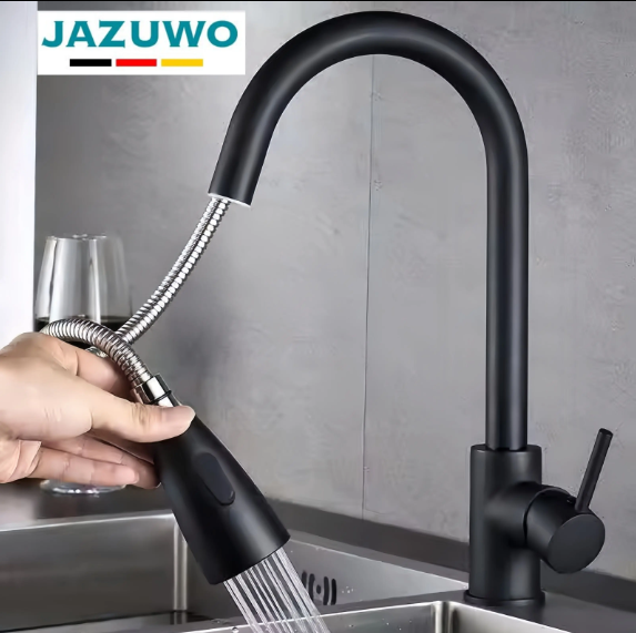 Luxury Contemporary Kitchen Faucet with Pull Down Sprayer - Astro Store
