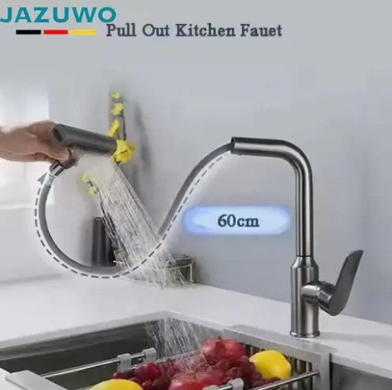 Luxury Contemporary Kitchen Faucet with Pull Down Sprayer - 2 - Astro Store