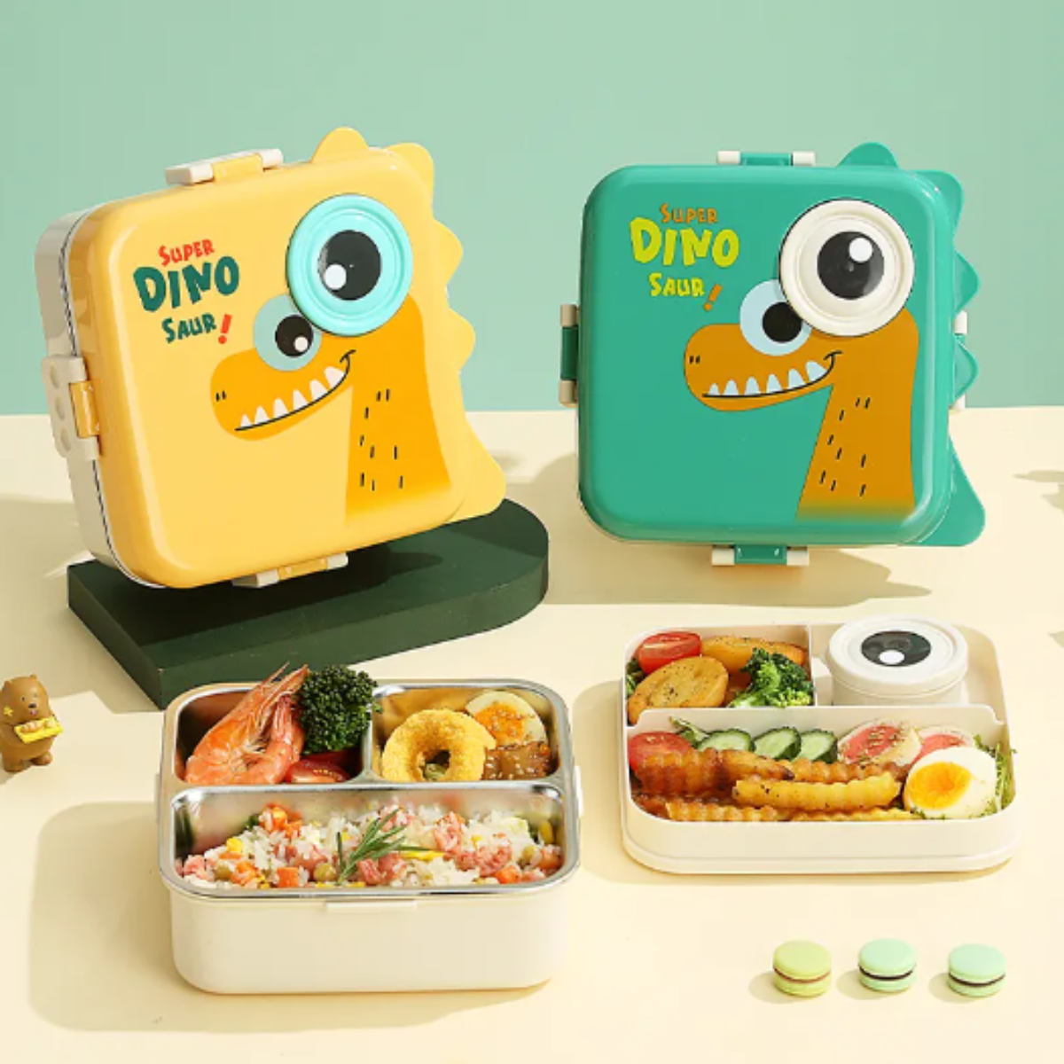 (ديناصور) حافظة طعام للمدرسة - Astro Store