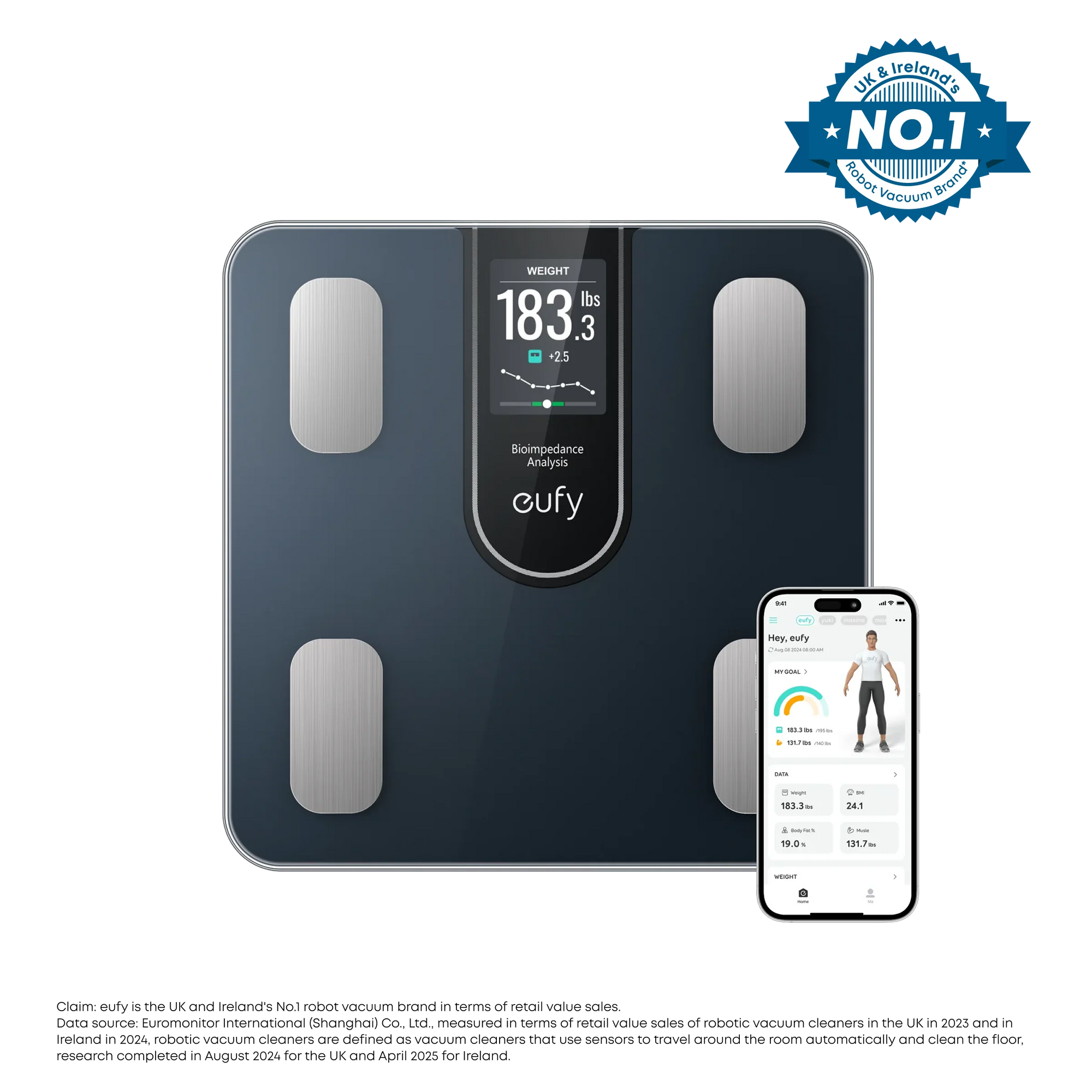 T9130011 eufy Smart Scale C20 Black 1