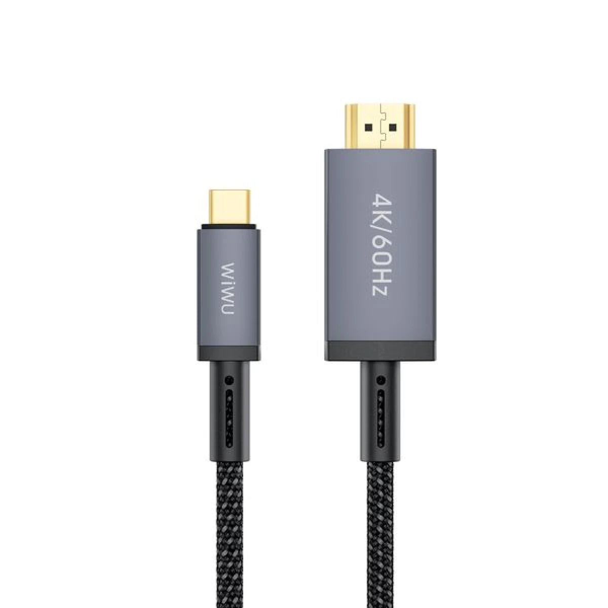 كابل WiWU WI-C049 Legend USB Typee-C إلى HDMI 4K \ 60Hz - أسود