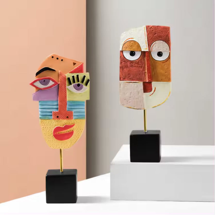 تحفة الوجه التجريدي - Astro Store