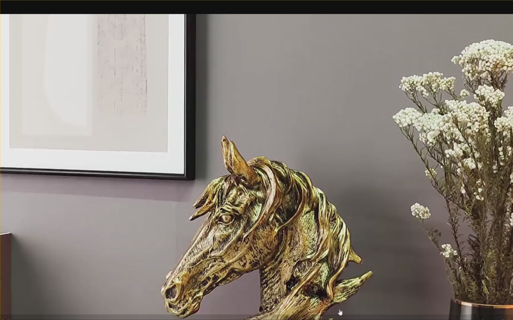 Horse Head Art Sculpture