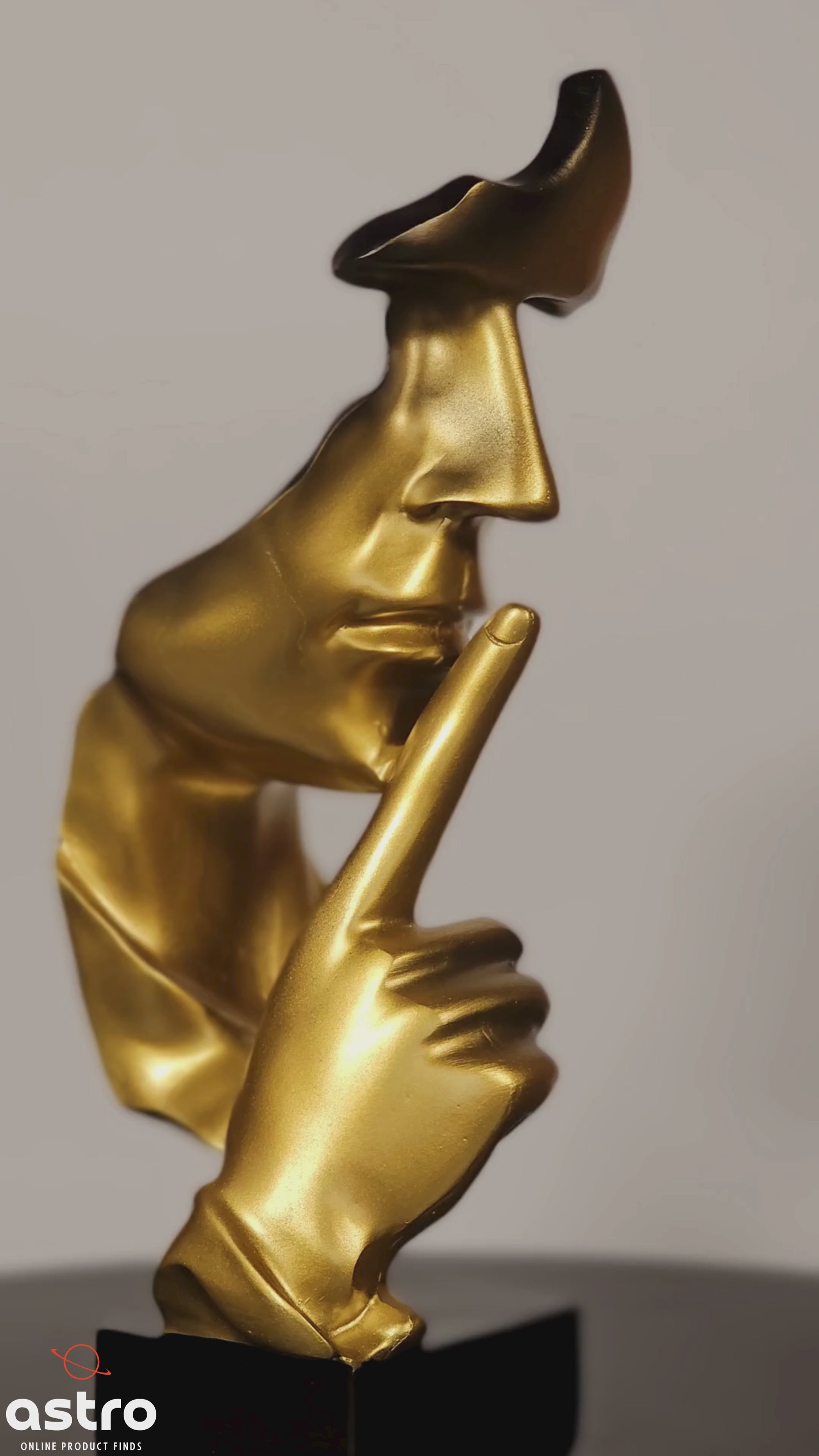 Silence Sculpture – Abstract Resin Art