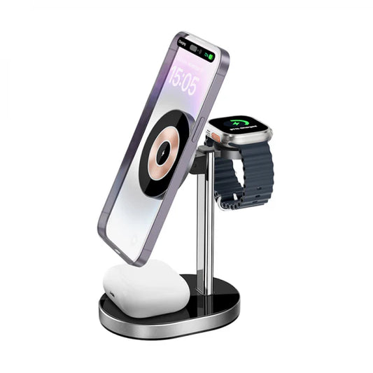 Wiwu - 3 IN 1 Wireless Charger - WI-W003