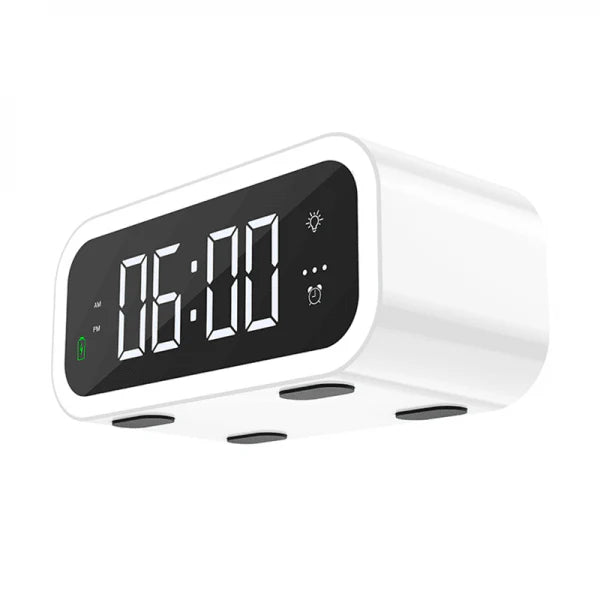 Wiwu -  15W WIRELESS CHARGER WITH DIGITAL ALARM CLOCK WI-W015 - Astro Store